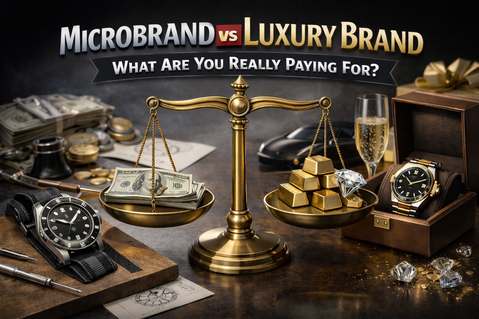 Microbrand vs Luxury Brand: What Are You Really Paying For?