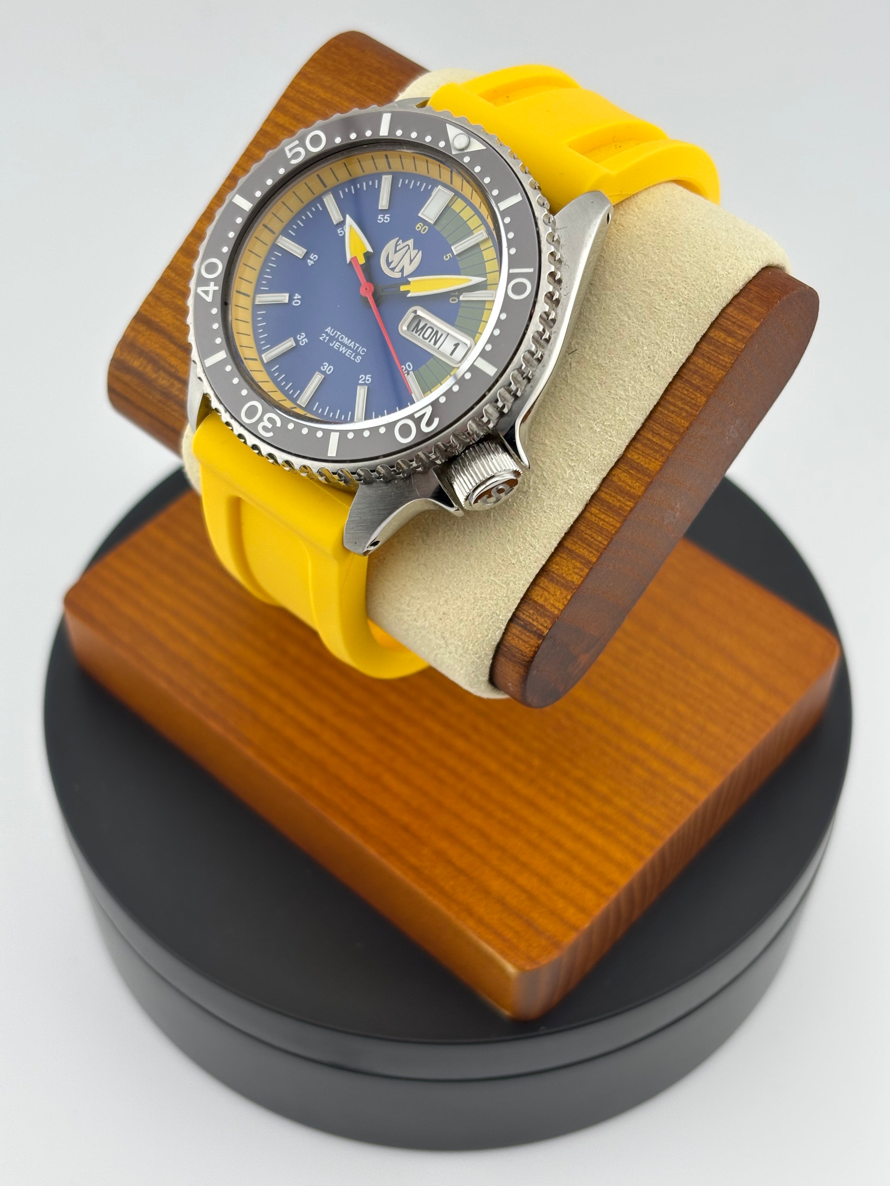 Blue & Grey Day Date (Diver)