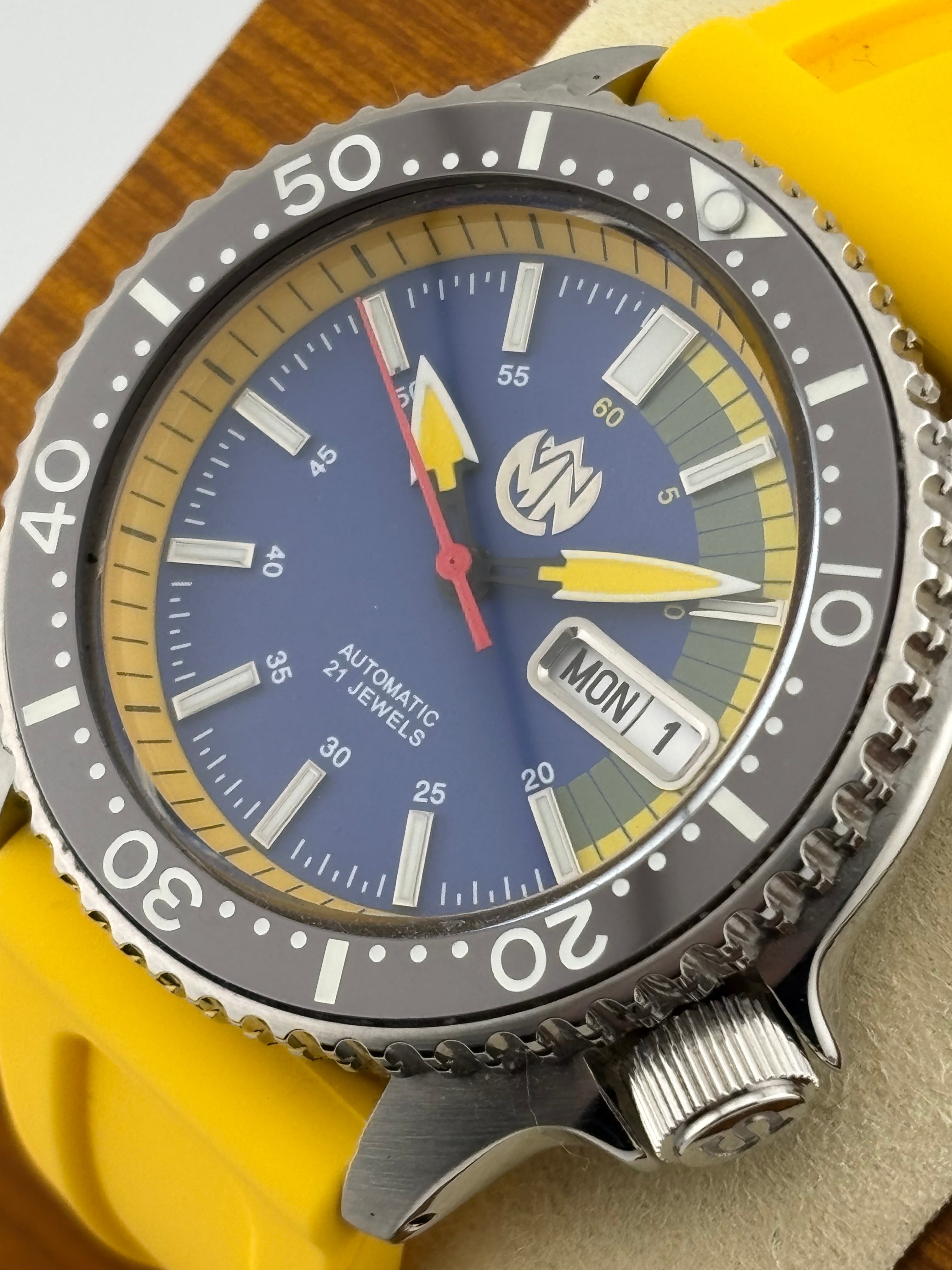 Blue & Grey Day Date (Diver)