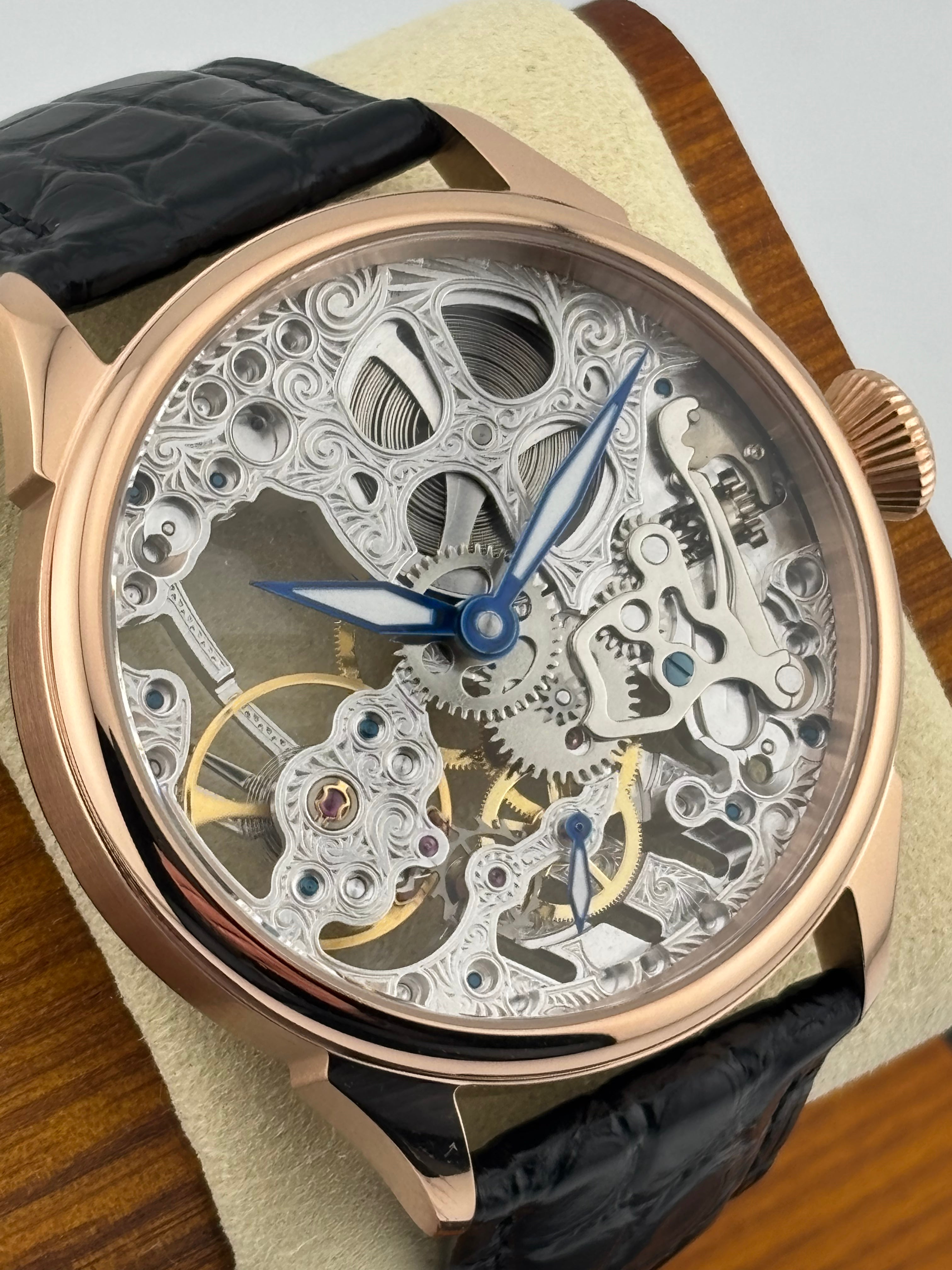 "Apertus" Skeleton Rose Gold (Dress)