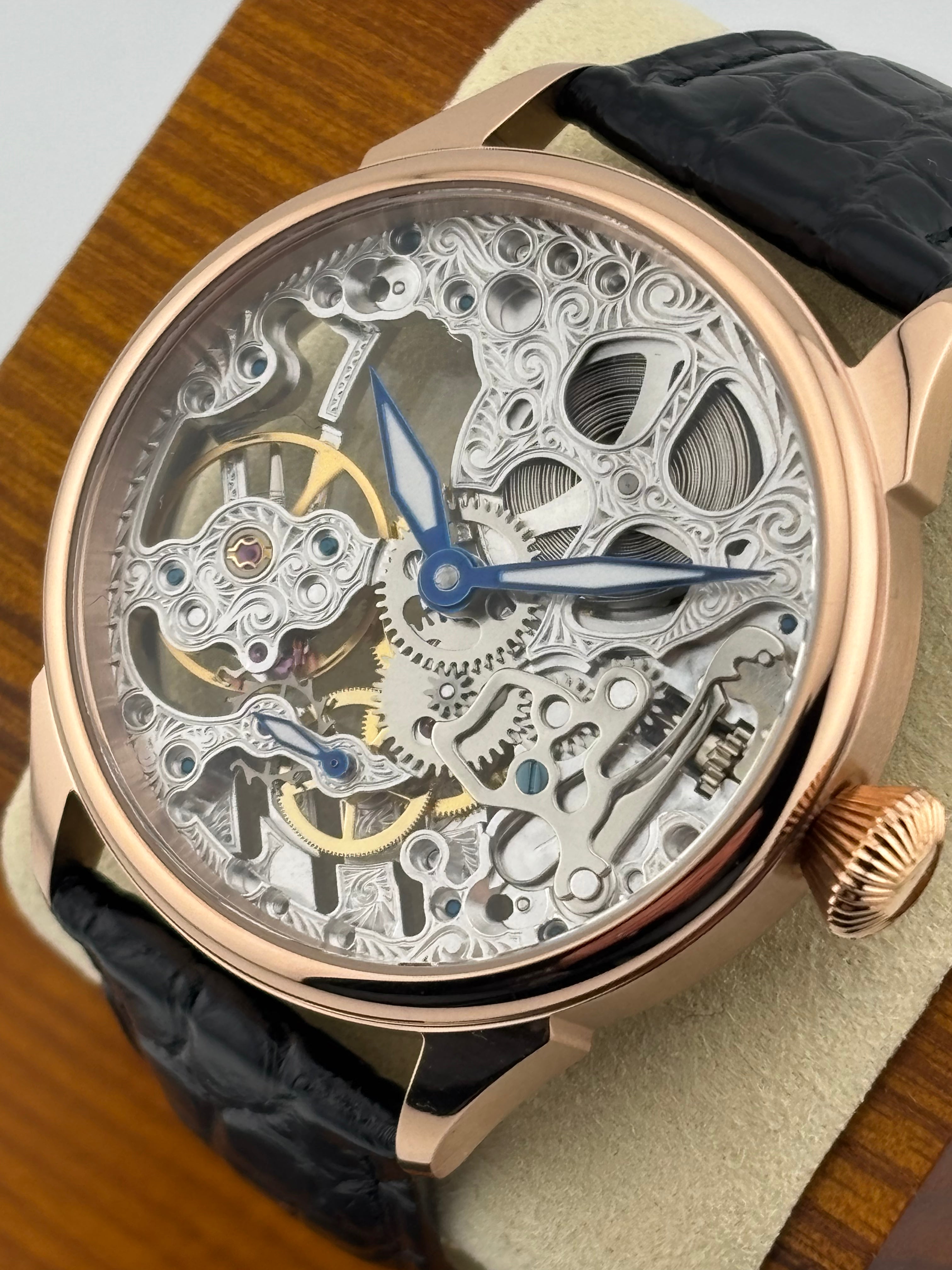 "Apertus" Skeleton Rose Gold (Dress)