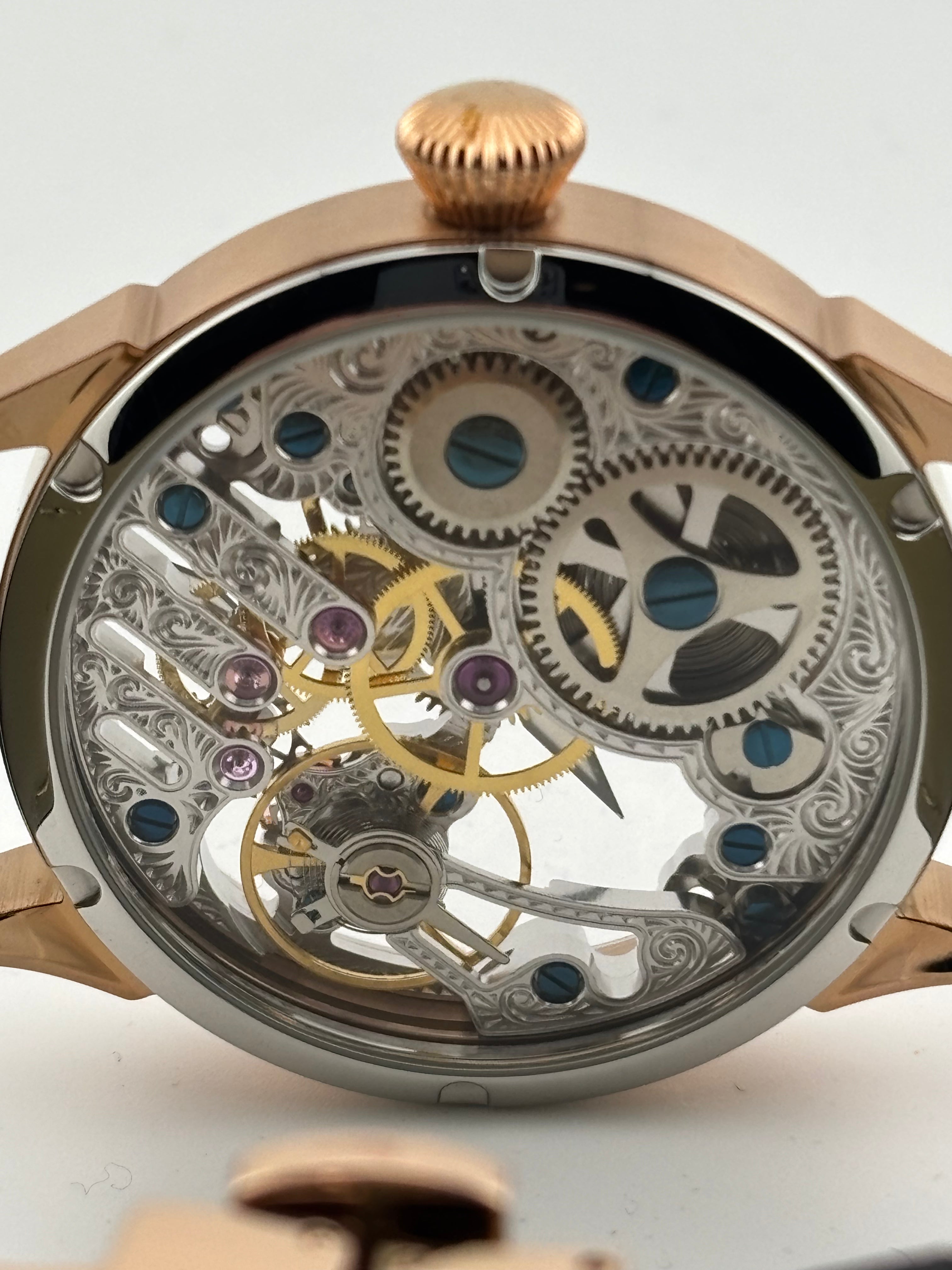 "Apertus" Skeleton Rose Gold (Dress)